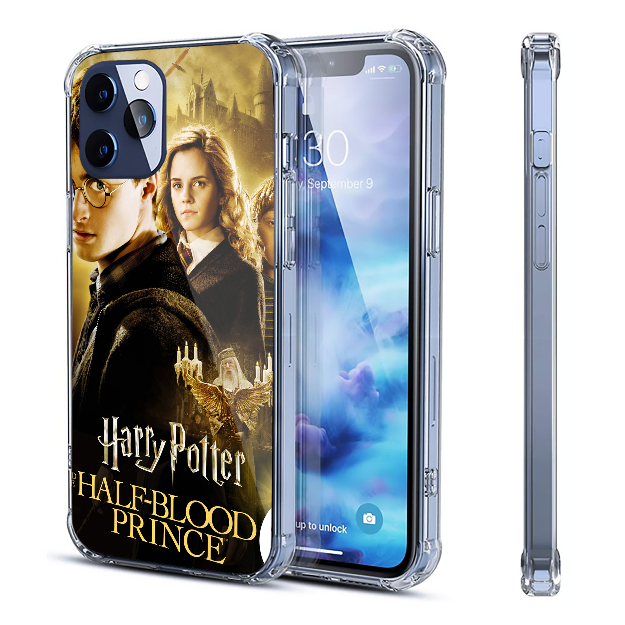 （画像用） Harry Potter ハリー・ポッターシリーズ 【iPhone 12シリーズ対応】透明スマホケース（クリアソフトケース）